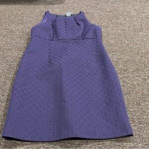 Taylor Womens Dress 14 Purple Career Sleeveless Lined NO IRON Excellent Quality